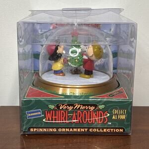 Very Merry Whirl-Around Charlie Brown Christmas Spinning Ornament - Blockbuster